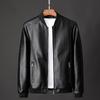 2021 Men's Korean Style Slim Leather Motorcycle Jacket - Trendy, Handsome, Casual Wear for Spring and Autumn