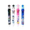 10 Colors Cartoon Astronaut Rabbit Mechanical Ballpoint Pen Multicolored Pens Colorful Refill School Office Writing Supplies New