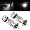 Driving LED Headlight Light Bulb 6000K Wear-resistant Replacement 2pcs
