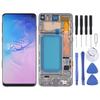 TFT LCD Screen For Samsung Galaxy S10 SM-G973 Digitizer Full Assembly with Frame,Not Supporting Fingerprint Identification