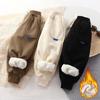 Boys and Girls Baby Plus Velvet Pants, Children's Sports Pants, Autumn and Winter Thick Casual Pants To Keep Warm Wear Trousers Outside