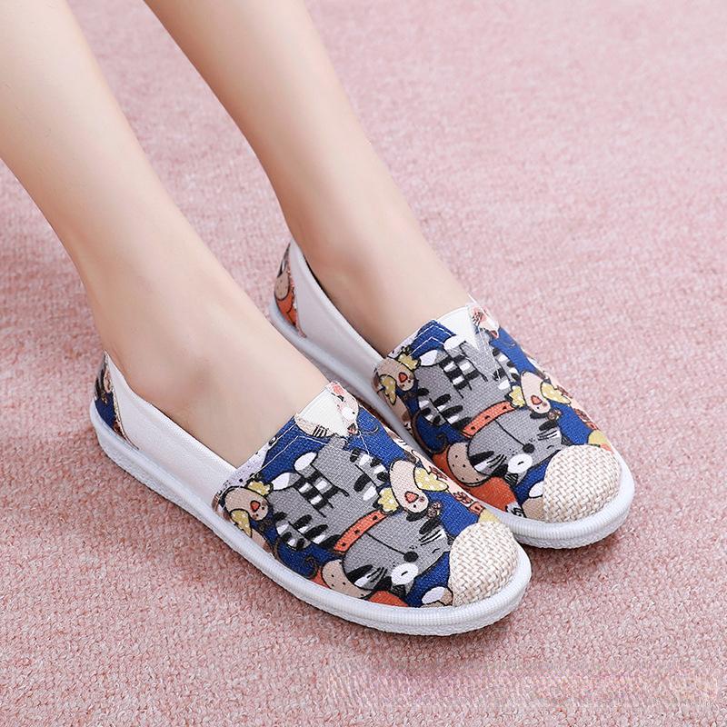 Women Shoes 2024 New Breathable Mesh Lightweight Casual Shoes Comfortable Soft Bottom Flats Slip On Flats Shoes Zapatos De Mujer