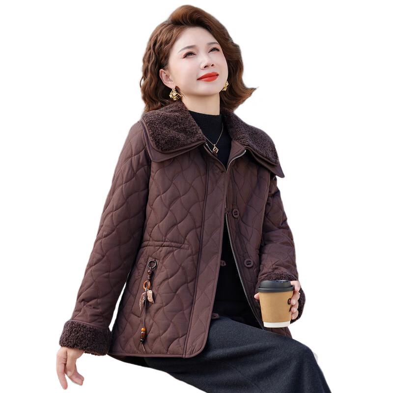 Mid-Aged Women's Padded Autumn/Winter Jacket