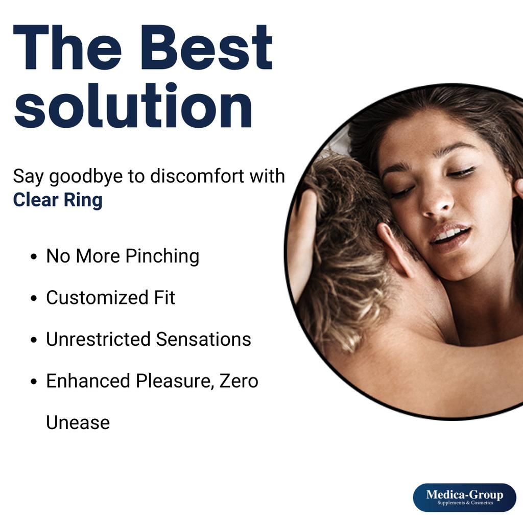 Clear Ring - Stretchable Gel Erectile Ring for Prolonged Pleasure and Maximum Erection