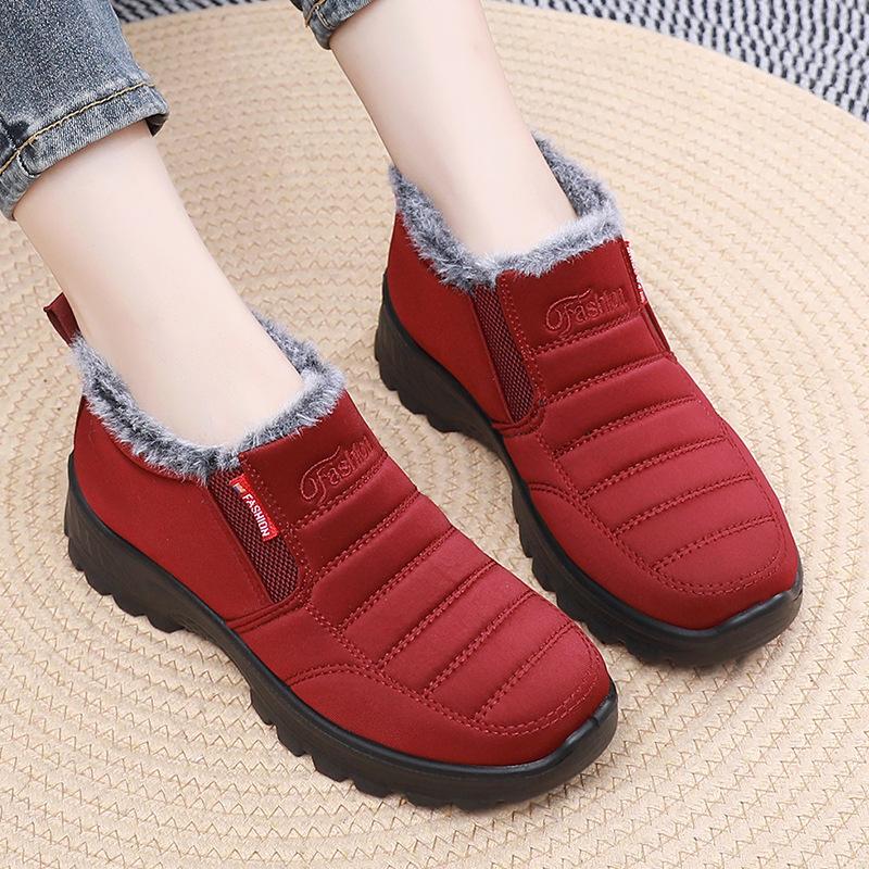 Women's Boots Winter Shoes Women Snow Boots Female Slip On Casual Shoe Plush Footwear