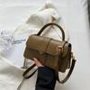 Ins-style High-end Westernized Women's Shoulder Bag Trendy Fashion Retro Portable Small Square Bag with Texture Versatile Small Cross-body Bags
