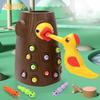 Interesting Woodpecker Catch Entertainment Smooth Surface Worm Catching Games Cognition Building Early Educational Toys Kids Gift
