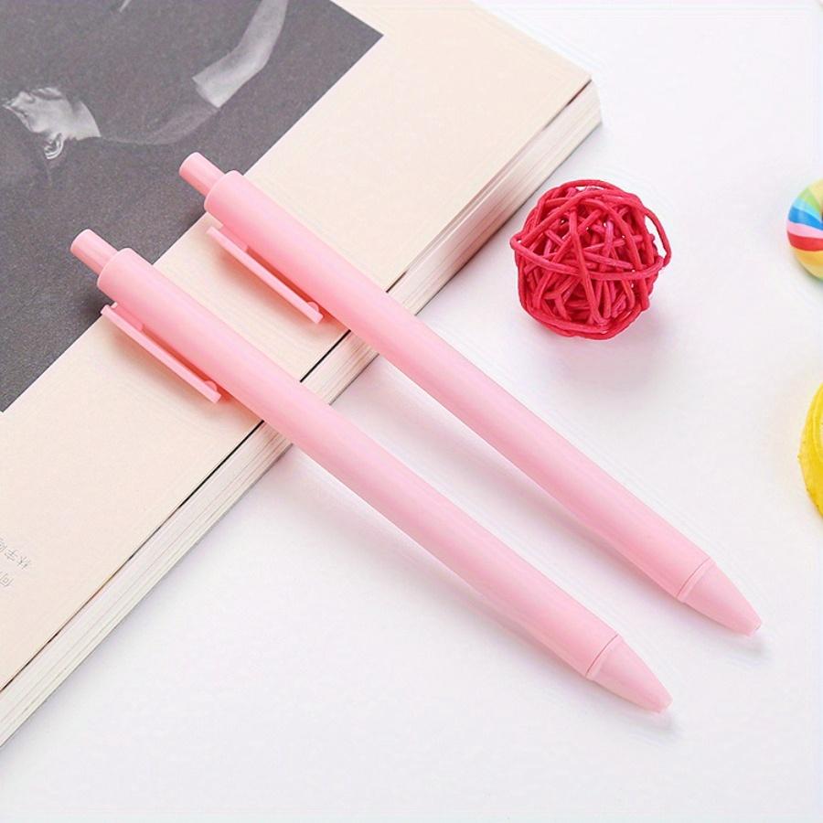 20pcs 0.5mm Pen Tip Macaron Morandi Retro Color Press Gel Pen Combination Student Pen Stationery Office Supplies Water-based Signature Pen