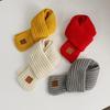 Korean Style Cute Knitted Scarf for Babies & Kids - Autumn/Winter Neck Warmer