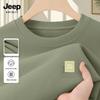 JEEP SPIRIT Men's 2025 Loose Fit Round Neck Sweatshirt