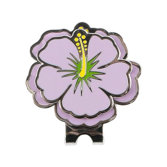 Magnetic Golf Ball Marker with Hat Clip Rustproof Corrosion Resistant Metal Flower-Shaped Golf Ball Marker Accessories