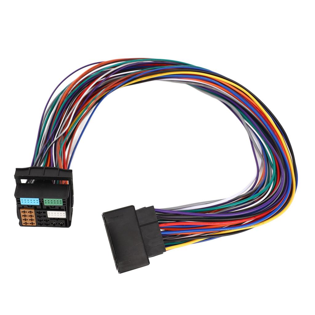 60cm 52Pin MQB Quadlock Extension Adapter Cable Bluetooth 5.0 5‑12V for Car Radio Speakers