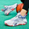 Sports and Leisure Shoes Men's Shoes Basketball Shoes Running Shoes Breathable Fly-woven Actual Combat Boots Men's Sneakers