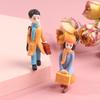 2 Pieces Of Couple Doll Toy Model Doll Decoration Miniature Home Diy Decoration