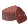 18pcs Sanding Sheets Sander Pads 40/60/80/120/180/240 Grits Mouse Sander Paper Mixed Grits Coarse To Fine With 11 Holes