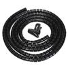 1M 8Mm Wire Spiral Wrap Sleeving Band Tube Cable Protector Line Management