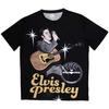 Sun Records Unisex Adult Elvis Presley Microphone T-Shirt