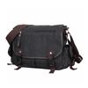 Maytopia Large Capacity Canvas Messenger A4 Crossbody DJ2031 Men's Bag, Size, Bag, Casual, Durable, Lightweight, (Black)