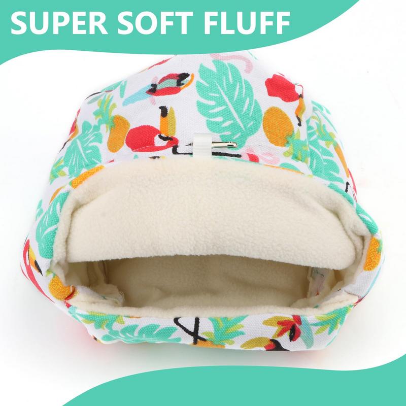 Hammock Nest For Bird Cage Warm Nesting Hammock House For Winter Birds Indoor Outdoor Decoration Pet Habitat For Small To Medium