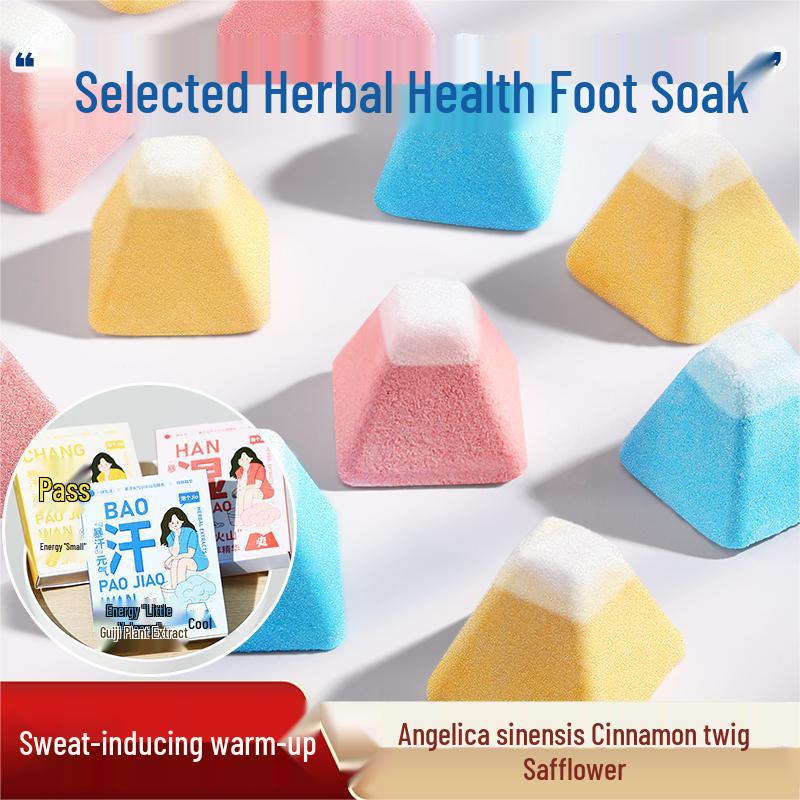 Newcomer Offer: Mugwort, Safflower & Ginger Foot Bath Soaking Bags for Men & Women