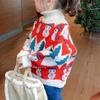 Kids Girl Boy Turtleneck Sweater Winter Tops Coat Autumn Child Warm Loose Knit Pullovers 2-10Y Baby Christmas Clothes