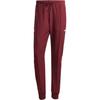 Striped Logo Drawstring Slim Fit Cuffed Knit Joggers Men Joggers Shadow-Red JF0588