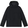 Official Cotton Jacket 2024 Spring New Simple Snowy Cotton Warm Casual Hooded Coat Men Jackets Black F11M412901F-BK
