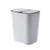 Dual Compartment Sorting Trash Bin Easy To Durable And Eco-Friendly Household Recycling Garbage Can
