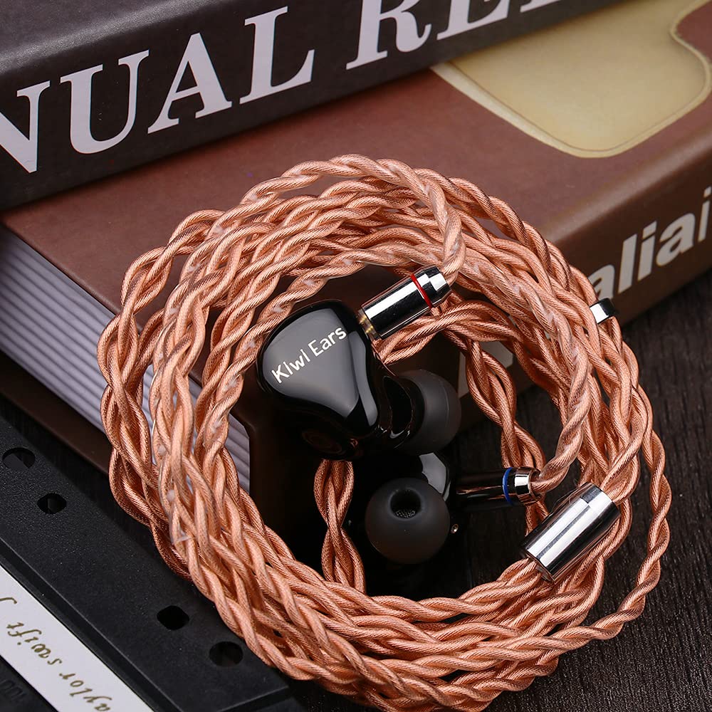 Kiwi Ears Orchestra Pure Balanced Armature Driver HIFI Earphones Equipped with Sonion and Drivers Hybrid Earphones Adopts OFC Cable Universal Plug and