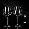 2pcs Light Luxury High-end Crystal Cup Red Wine Glass Set Tall Glass Party Wine Glass Glasses DrinkingGlasses for ChampagneFlute