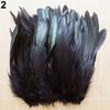 50Pcs 13-20cm Natural Cock Rooster Tail Feathers for DIY Clothes Decor