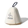 Tokyosauna Sauna Hat for Men and Women, Machine Washable, Passes Washing Tests, Includes Waterproof Case (White, City Boy)