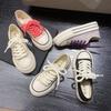 Canvas Shoes Female 2025 Summer Ins Versatile Thick Bottom Plate Shoes Spring And Autumn Casual Shoes TP229