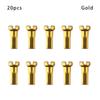 Bike Alloy Anodized Multicolor Bicycle Wheel Accessories Wheel Spoke Nipples Cycling Spokes Nipples