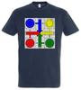 Parcheesi Board T-Shirt Game Geek Nerd Dice Dices Retro