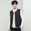 Autumn and Winter Light Down Vest Men Versatile Wear Down Jacket Inside and Outside Warm Vest Liner Collar Casual Coat Men