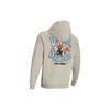 Under Armour Rose Letter Print Heavyweight Cotton Training Hoodie Men Hoodies Brown 1379688-289