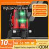 High Precision Outdoor Green Laser Level Meter - Infrared, Automatic Leveling, Strong Light, Fine Line, Five-Line, 23.