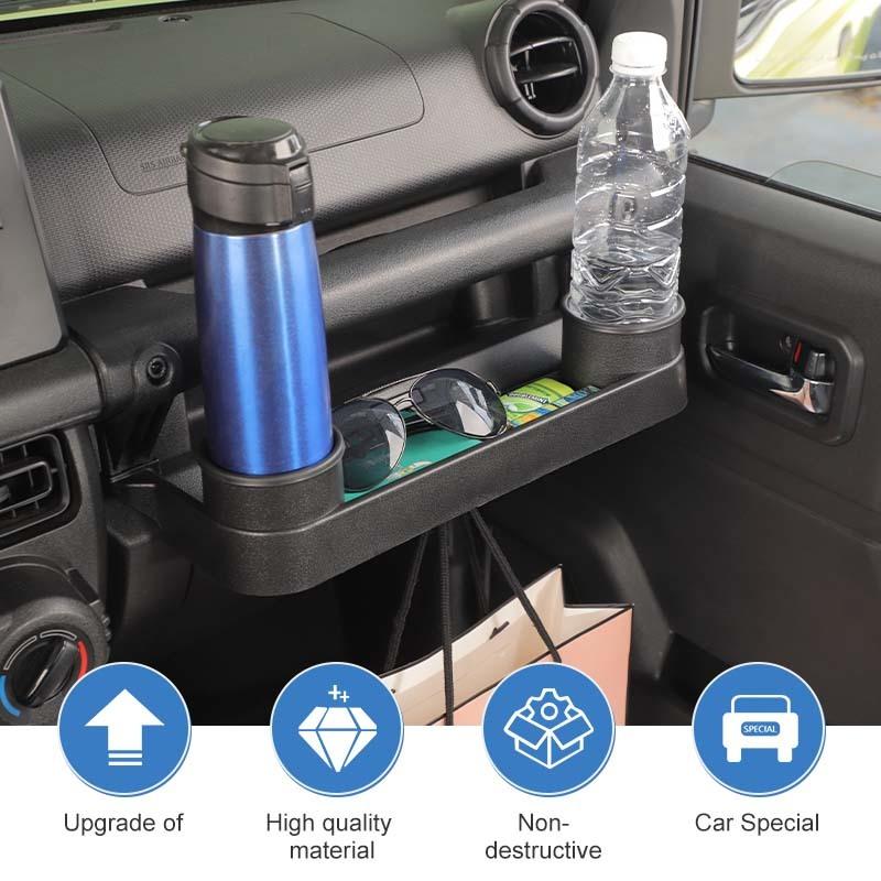 For Suzuki Jimny 2019 Up Car Co-pilot Handle Expand Storage Box Organizer Container Interior Stowing Tidying Accessories