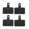 2 Sets Bike Disc Brake Pads High Sensitivity Balanced Rebound Semimetal Lightweight Portable Brake