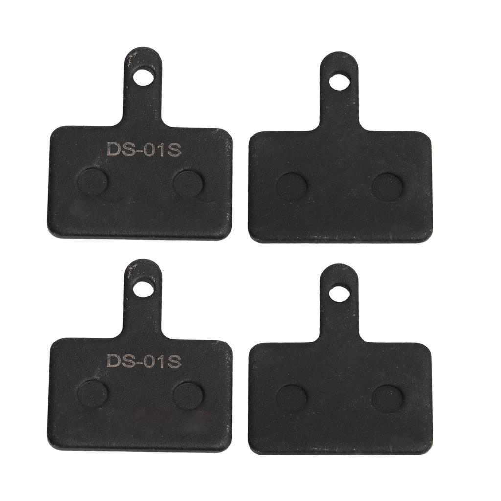 2 Sets Bike Disc Brake Pads High Sensitivity Balanced Rebound Semimetal Lightweight Portable Brake