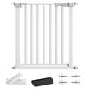 BUJI Baby Pet Tension Just Height Width Thick Steel Gate For Prevents Cats and Dogs from Load Capacity Automatic Closing Double Lock Reinforcement and