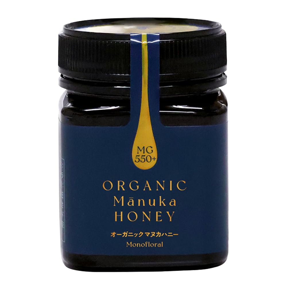 24 Organic Days Manuka Honey Organic 250g Honey No Additives Mg550+ 24MHOHMH550+