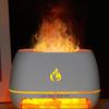 Flame Fire Salt Rocks Diffuser Humidifier Wood Grain Simulation Oil Humidifier Aromatherapy Machine