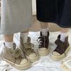 Hot-selling New Retro Niche Canvas Shoes Platform High-top Board Shoes 1328