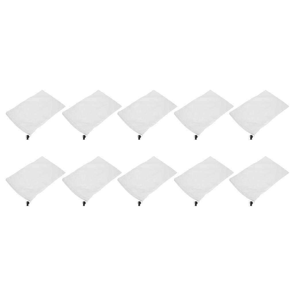 10Pcs Filter Bag Swimming Pool Skimmer Mesh Dust Strainer Bags Replacement Cleaning Tools
