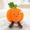 Pumpkin Mushroom Carrot Eggplant Corn Lotus Root Vegetable Plush Pendant Toy