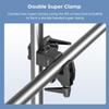 SmallRig Super Clamp Video Camera Support Kit 15kg Max Load with and Top Screws On Studs Heavy Duty for True Studio Video Camera Lighting Round Pipe