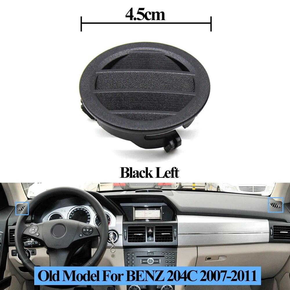 LHD RHD Black Car Dashboard Front Air Conditioning AC Vent Grill Panel For Mercedes Benz W204 X204C GLK Class 2007-2016