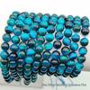 Zhiyue Jewelry Royal Blue Tiger Eye Beads - DIY Handmade Beading Accessories for Bracelets